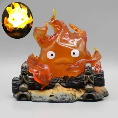 Light Calcifer Ghibli Anime Action Figure