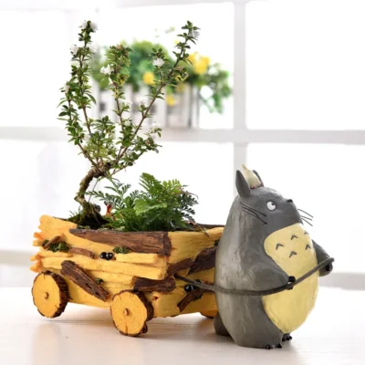 Creative Totoro Resin Flower Pot Planter