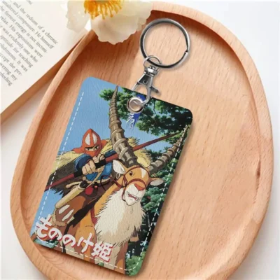 Princess Mononoke Anime Accessory Keychain