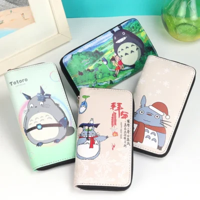 Anime Ghibli Totoro Long Zipper Wallet