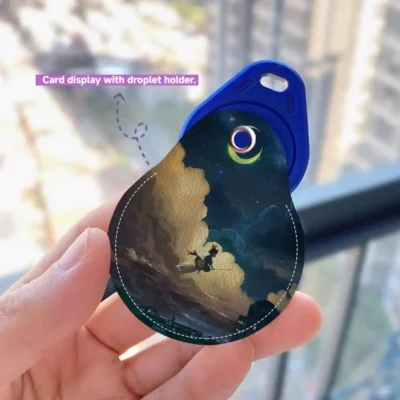 Anime Kiki Jiji Protective Sleeve Keychain