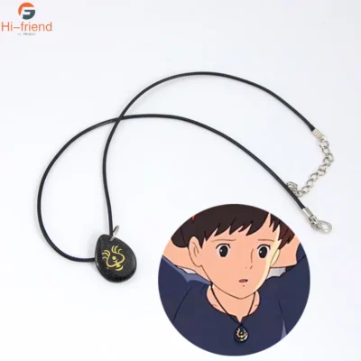 Anime Laputa Flying Stone Black Necklace Jewelry