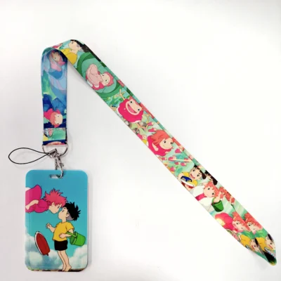 Ponyo Sosuke Character Lanyard