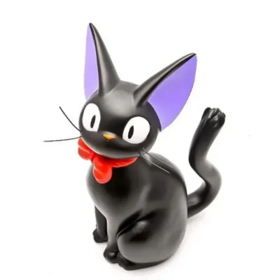1pcs Cute Cartoon Animal Black Cat Jji Figure