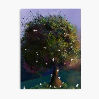 Fantastic Tree With Kodama Spirit Poster