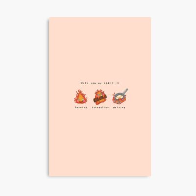 Calcifer Howl S Moving Castle Poster