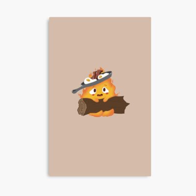 Calcifer Howls Moving Castle Poster