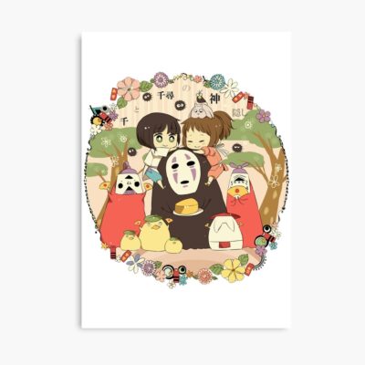 Cute No Face Friends Poster