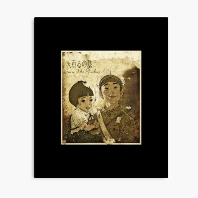 Grave Of The Fireflies Movie Sticker Poster