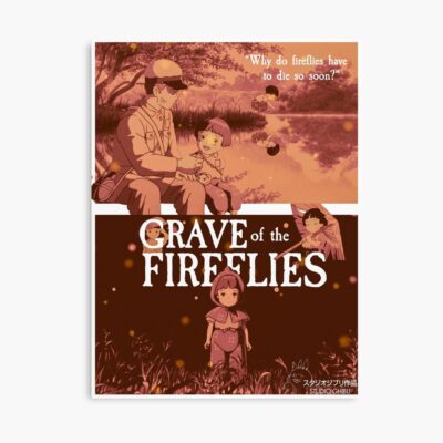 Grave Of The Fireflies Poster Art Poster