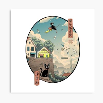 Flying Anime Magic Poster