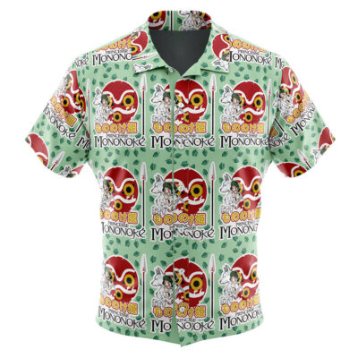 Raging San Princess Mononoke Hawaiian Shirt