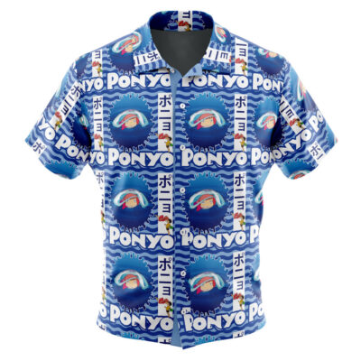 Ponyo The Goldfish Girl Ponyo Hawaiian Shirt