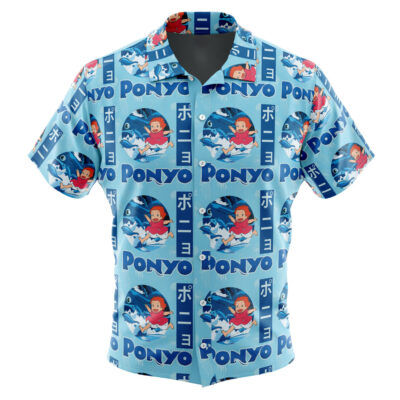 Magical Goldfish Ponyo Hawaiian Shirt