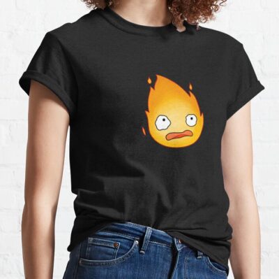 Calcifer Character Anime T-shirt