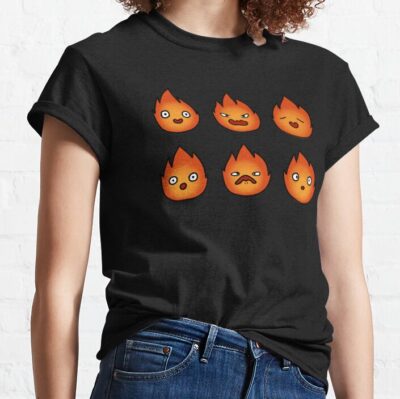 Calcifer From Howl S Moving Castle T-shirt