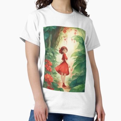 Arrietty Flower Red T-shirt