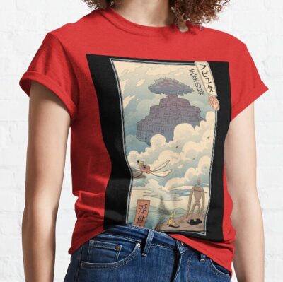 Sky Castle Ukiyo E Classic T Shirt T-shirt