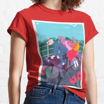 Cats And A Poppy Hill T-shirt