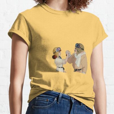 Porco Rosso Anime Daily Basic T-shirt