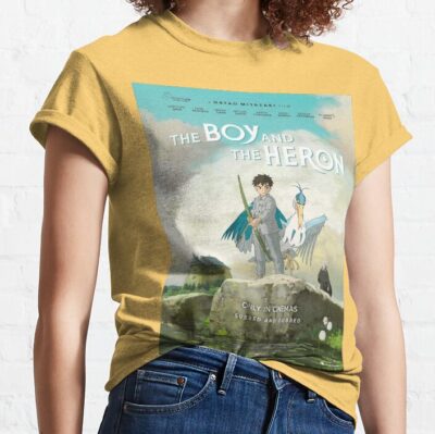 The Boy And The Heron Daily Anime T-shirt