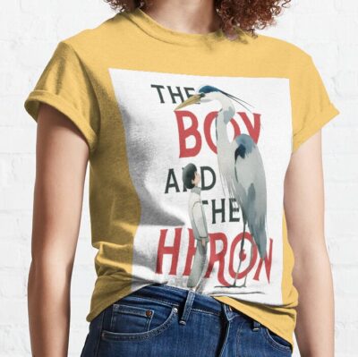 The Boy And The Heron Watercolour 2 T-shirt