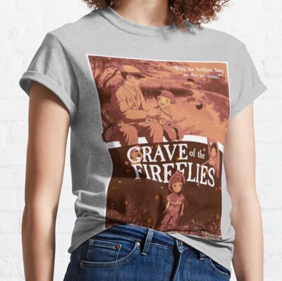 Grave Of The Fireflies Art T-shirt
