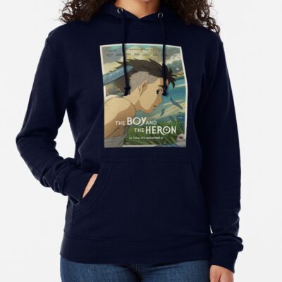Heron Funny Anime Hoodie