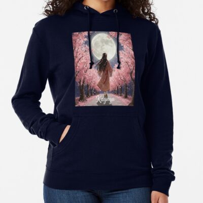 Princess Kaguya On A Cherry Blossom Path Hoodie