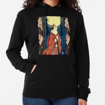Moonlit Kaguya Cat The Bamboo Princess Hoodie