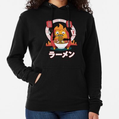 Spicy Calcifer Studio Ghibli Hoodie