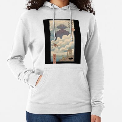 Sky Castle Ukiyo E Classic T Shirt Hoodie
