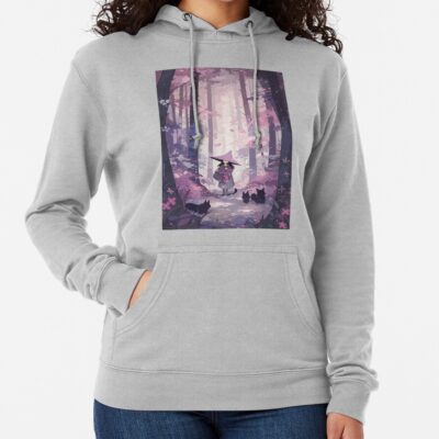 Princess Kaguya Mystical Forest Wanderer Enchanted Woodland Journey Hoodie