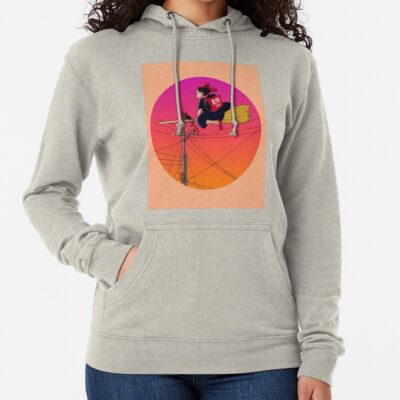 Kiki S Sunset Delivery Studio Ghibli Fan Art Hoodie