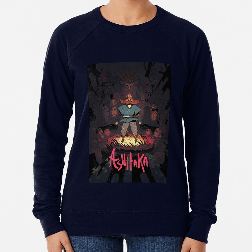 Ashitaka Anime Character Sweatshirt - Image 5