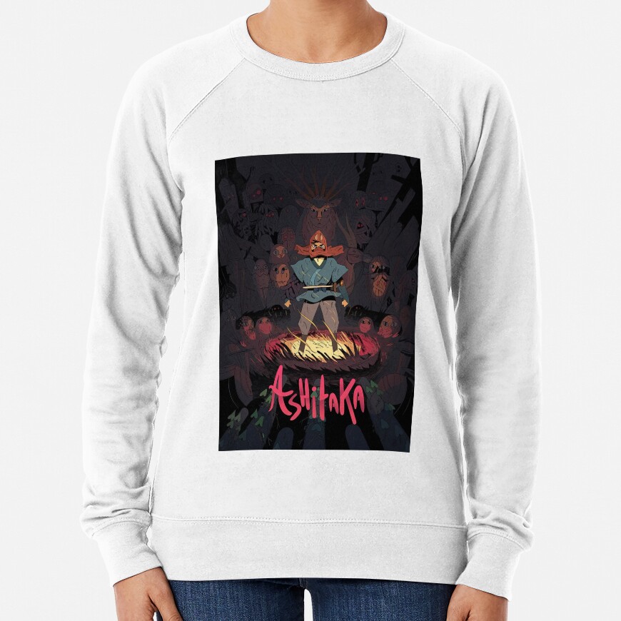 Ashitaka Anime Character Sweatshirt - Image 2