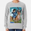 ssrcolightweight sweatshirtwomensheather greyfrontsquare productx1000 bgf8f8f8 90 - Studio Ghibli Shop