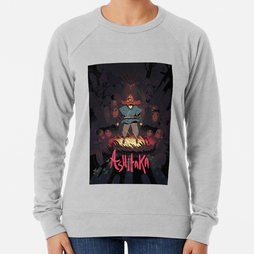 Ashitaka Anime Character Sweatshirt - Image 4
