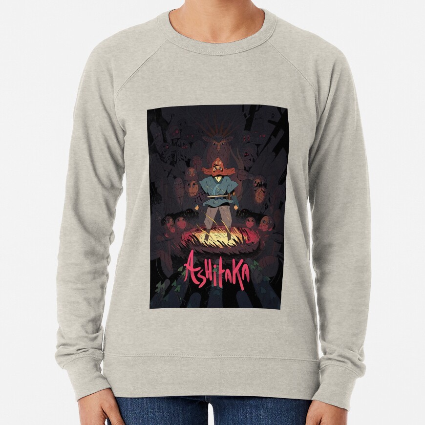 Ashitaka Anime Character Sweatshirt - Image 3