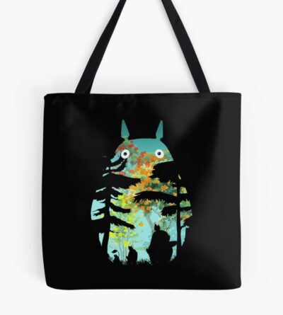Totoro Spirited Away Shadow Forest Tote Bag
