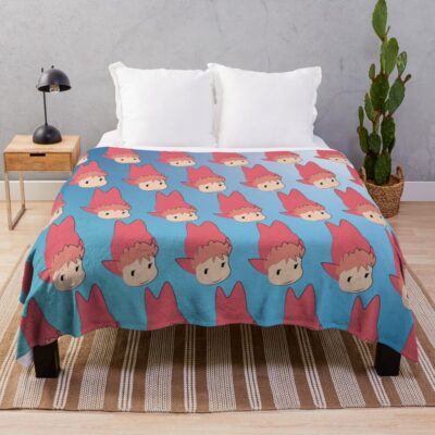Ponyo Character Throw Blanket