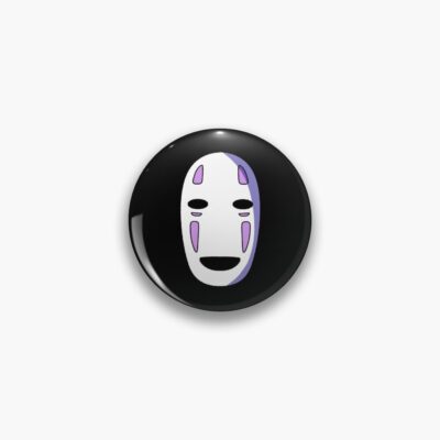 No Face Anime Pin
