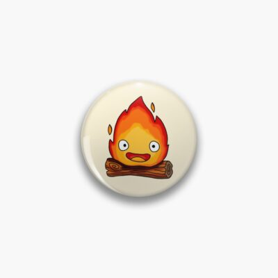 Calcifer Anime Pin