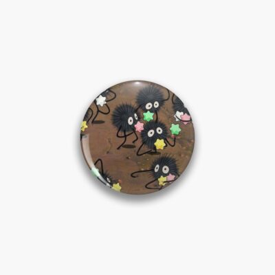 Soot Sprites Anime Pin