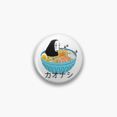 No Face In Ramen Spirited Away Pin