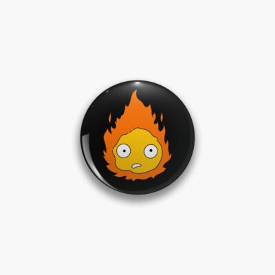 Calcifer Anime Pin