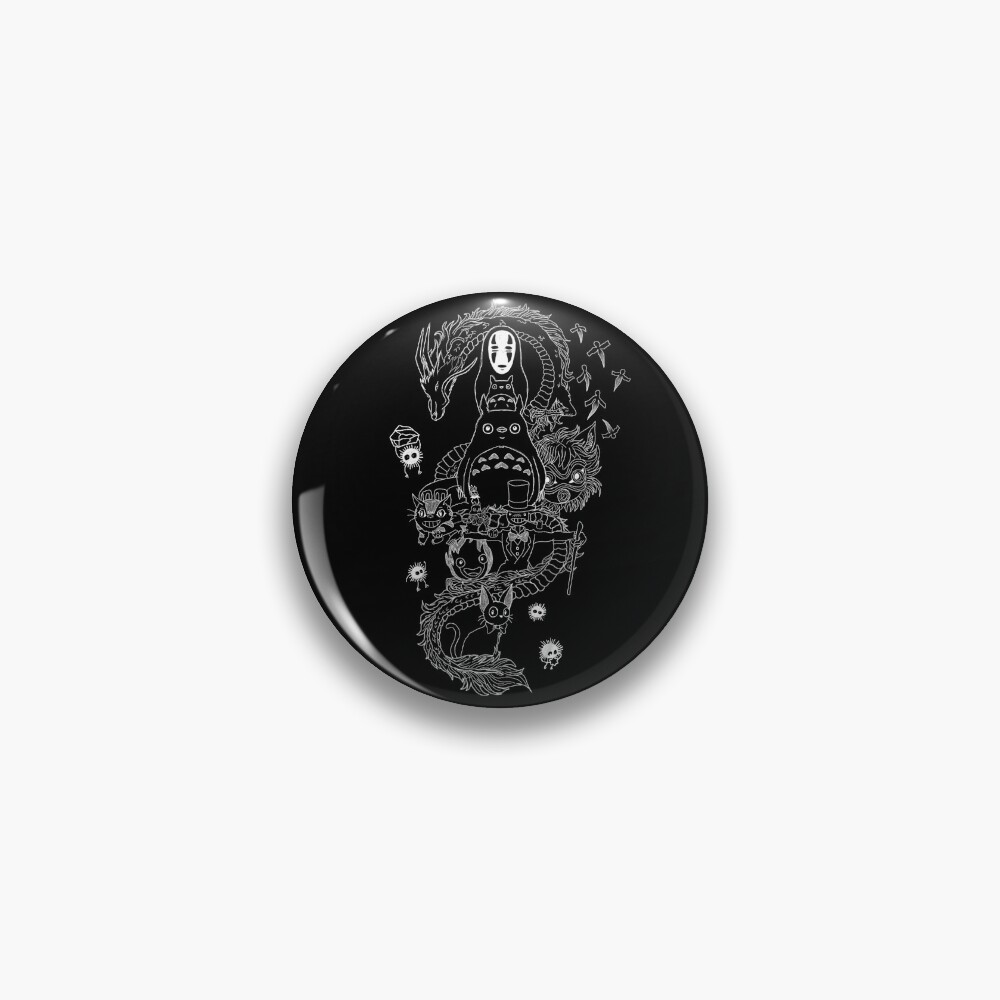 Ghibli Studios Family Pin