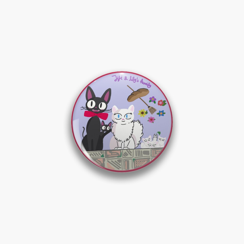 Jiji And Lily Pin