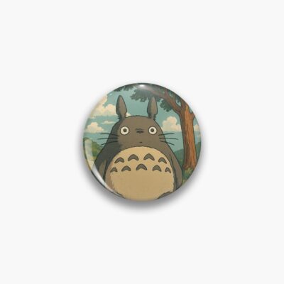 Peaceful Totoro Pin
