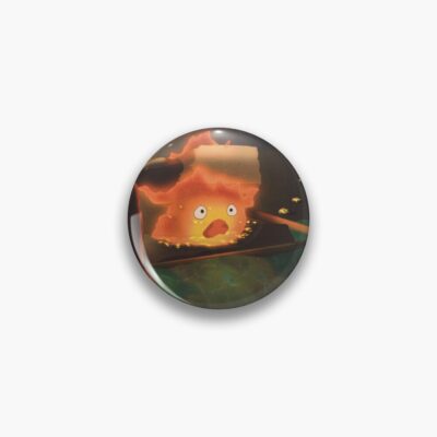 Calcifer Howl Moving Castle Anime Pin